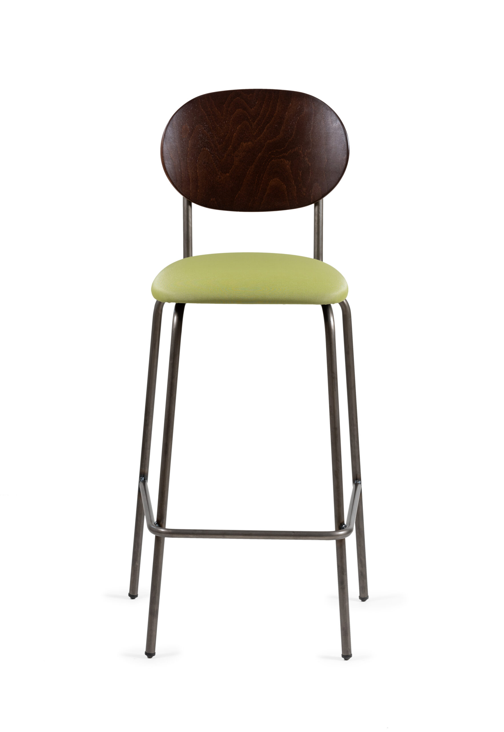 Taburete Ref. 1991 Resp. Madera asiento tapizado - Imagen 3