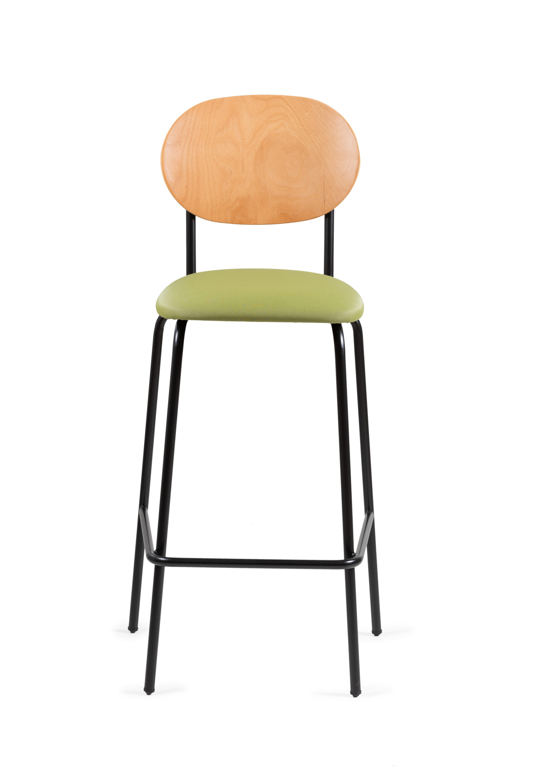 Taburete Ref. 1991 Resp. Madera asiento tapizado - Imagen 5